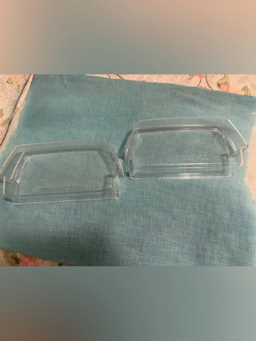 Set of 2 Whirlpool Refrigerator Door Bins / Shelves